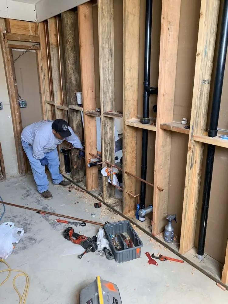 Commercial rough-in plumbing for Commercial Plumbing in Oak Ridge